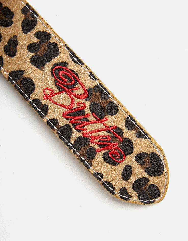Butter Goods Animal Hide Belt - Leopard