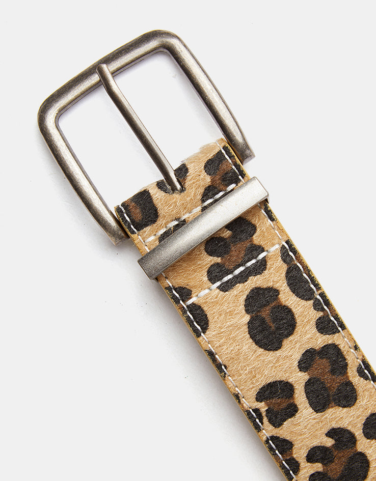 Butter Goods Animal Hide Belt - Leopard