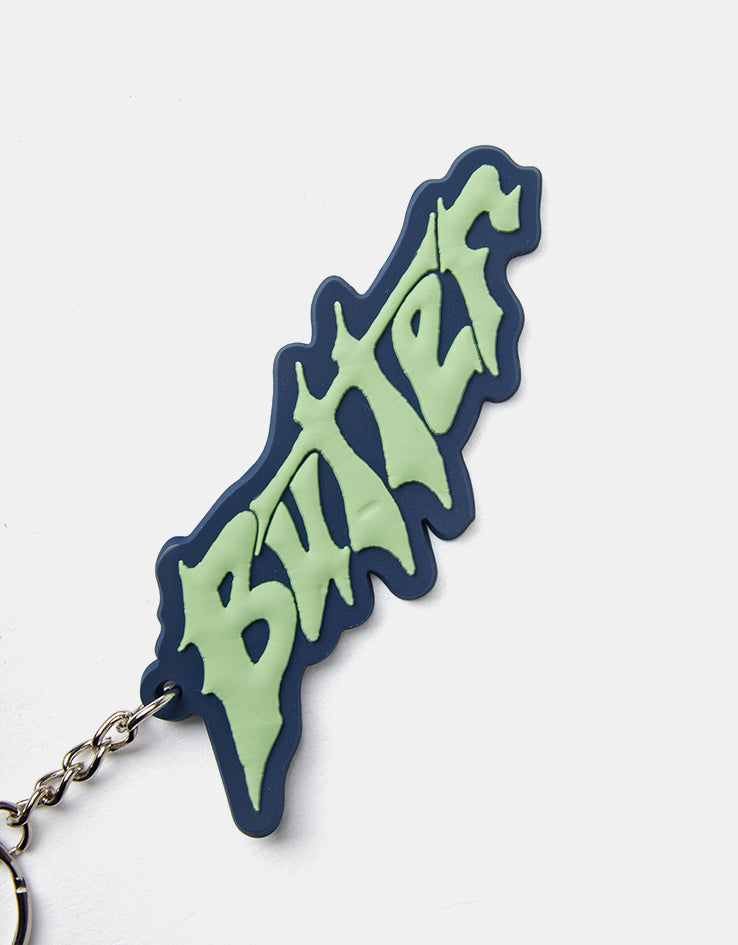 Butter Goods Amplify Key Chain - Navy / Mint