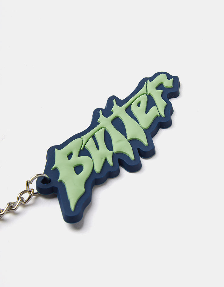Butter Goods Amplify Key Chain - Navy / Mint