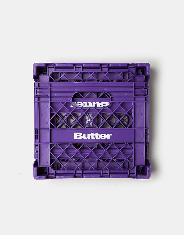 Butter Goods Record Crate - Purple