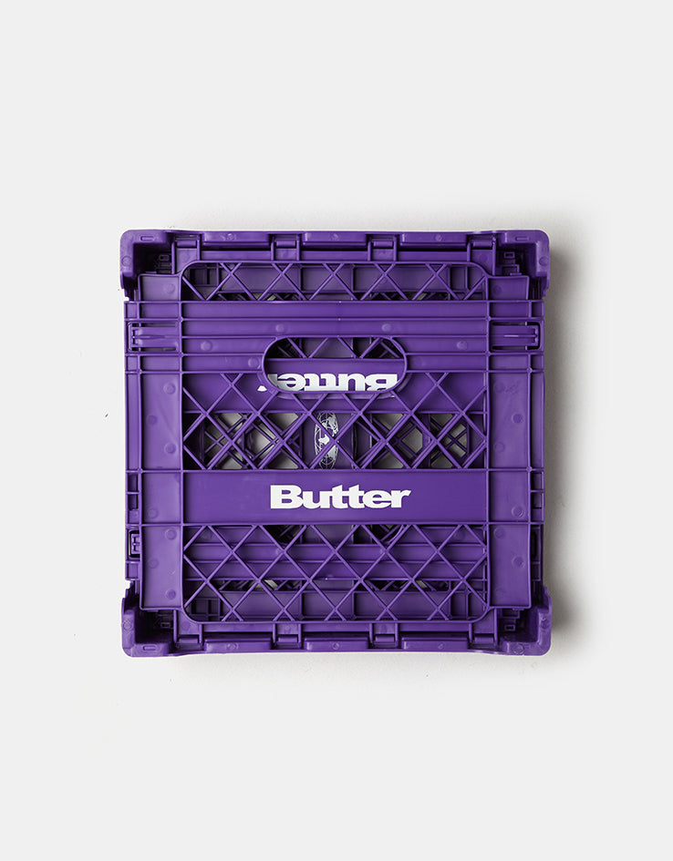 Butter Goods Record Crate - Purple