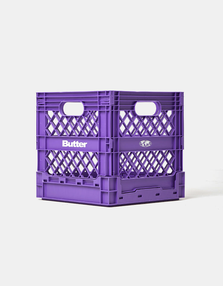 Butter Goods Record Crate - Purple