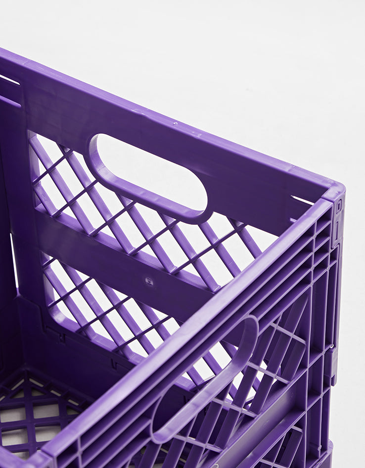 Butter Goods Record Crate - Purple