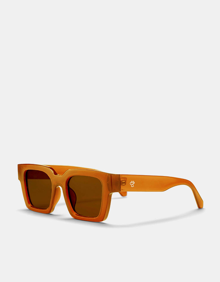 CHPO Max Sunglasses - Mustard/Brown