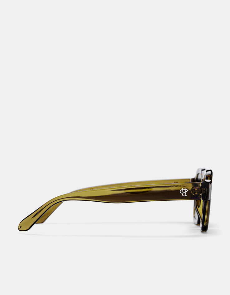 CHPO The AK Sunglasses - Moss Green/Black