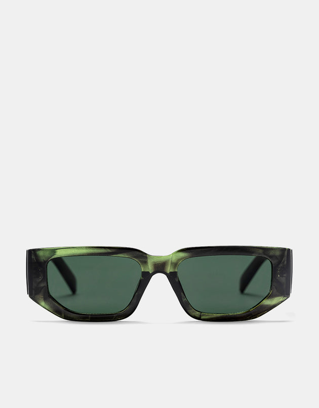 CHPO Brixton Sunglasses - Smoke Green/Green