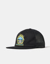 Spitfire Mushroom Bighead Cap - Black/Blue/Green