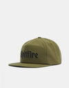 Spitfire Molotov Script Cap - Olive/Black
