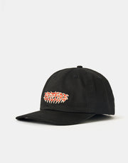 Spitfire Lil Demon Script Cap - Black/Red/Cream