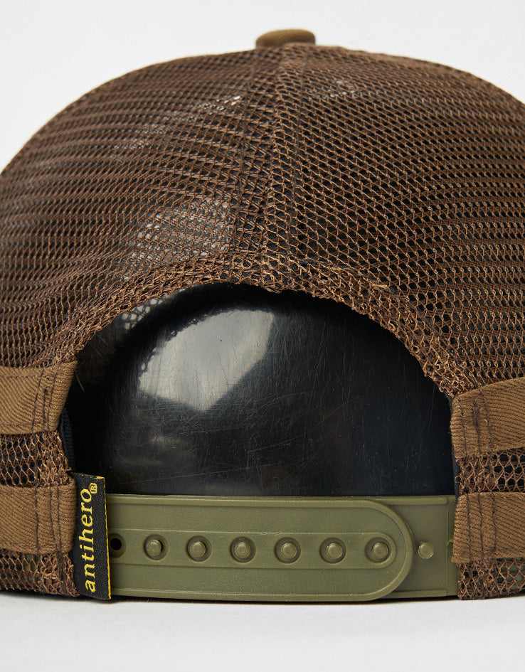 Anti Hero Basic Eagle Mesh Cap - Brown/Medium Brown – Route One
