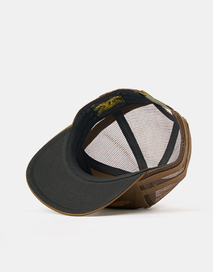 Anti Hero Basic Eagle Mesh Cap - Brown/Medium Brown – Route One