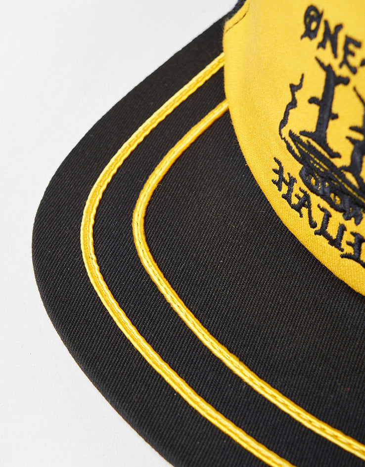 Anti Hero One Eight Hauling Cap - Black/Yellow