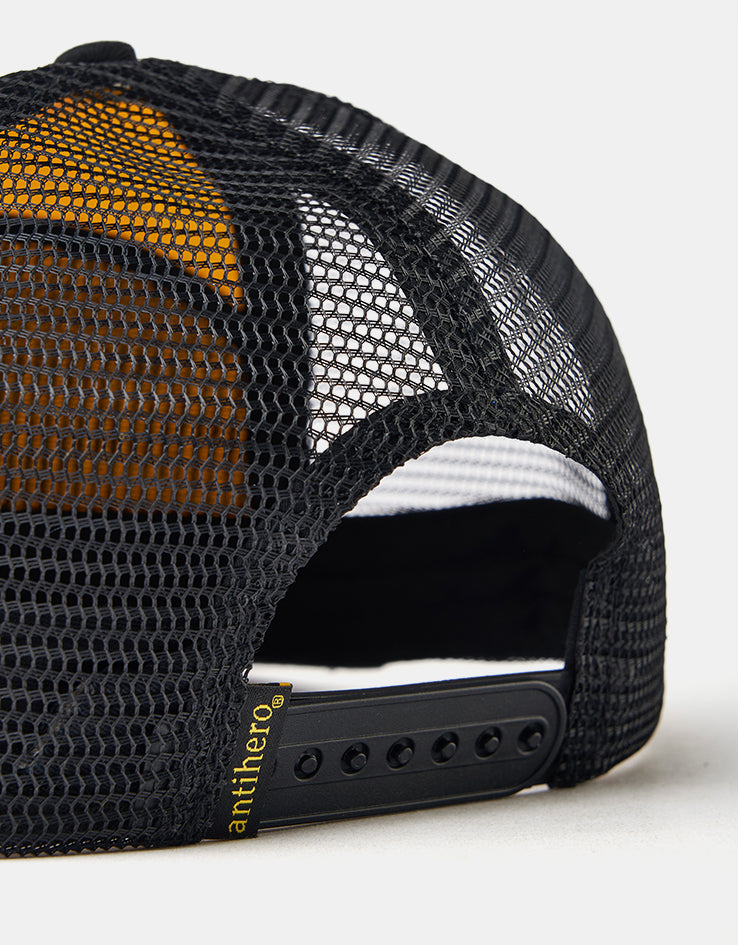 Anti Hero One Eight Hauling Cap - Black/Yellow