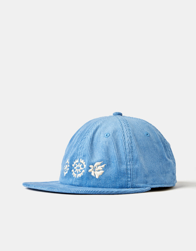 Patagonia Corduroy Snapback Cap - Kaleido Flowers/Shore Blue
