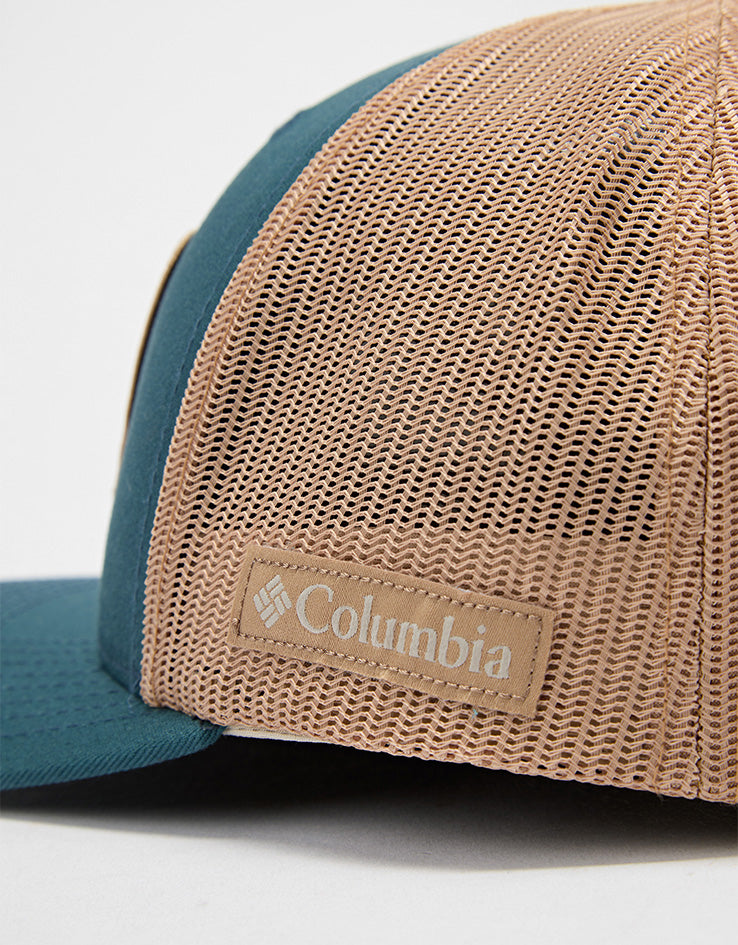 Columbia™ Mesh Snapback Cap - Everblue/PNW Bear