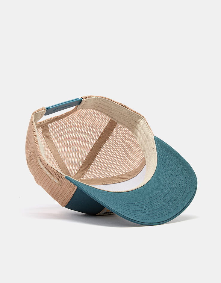 Columbia™ Mesh Snapback Cap - Everblue/PNW Bear