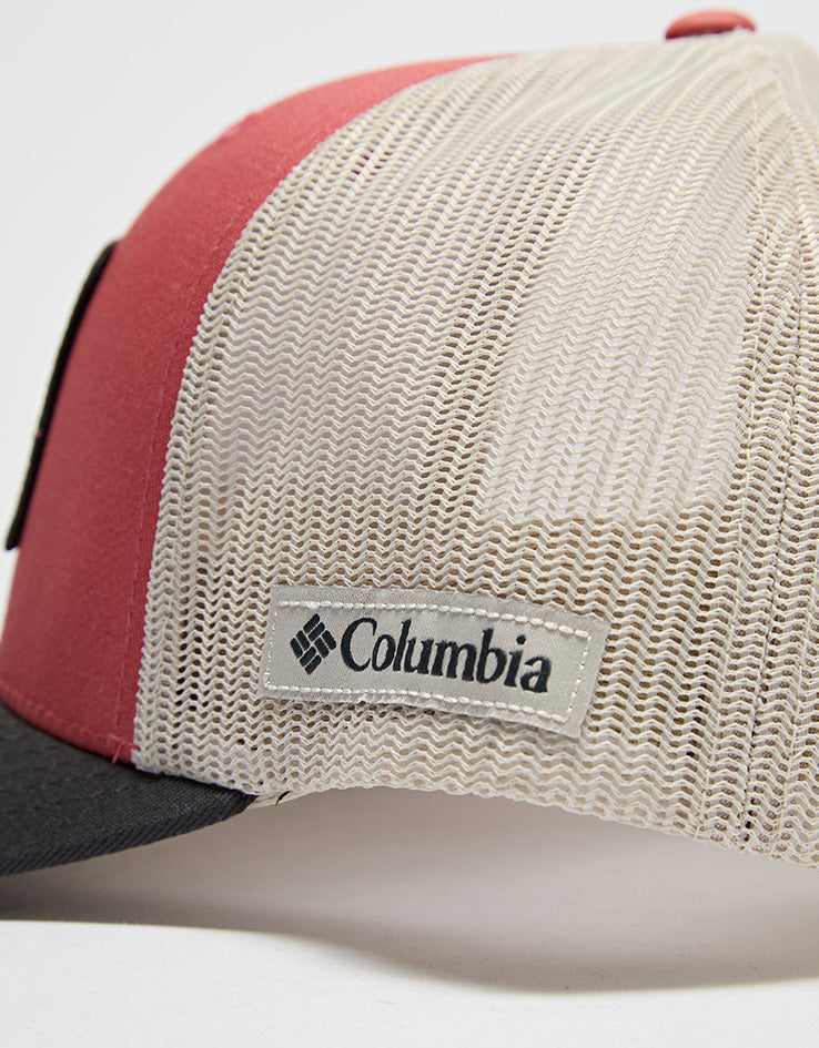 Columbia™ Mesh Snapback Cap - Washed Red/Shark/Dark Stone/Iron