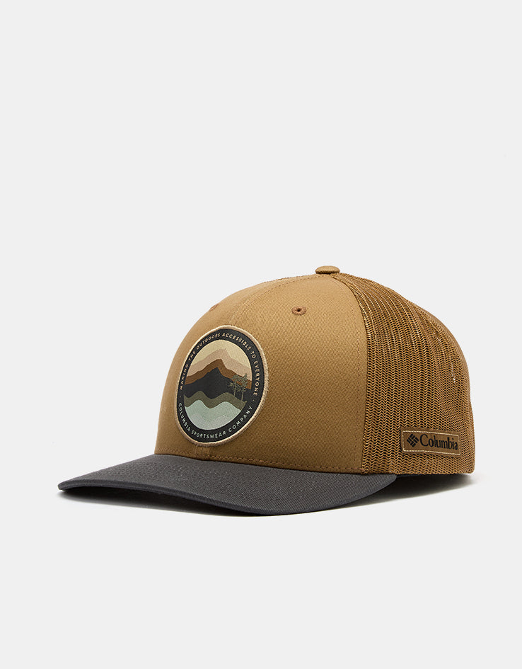 Columbia™ Mesh Snapback Cap - Delta/Shark/Circular Landscape