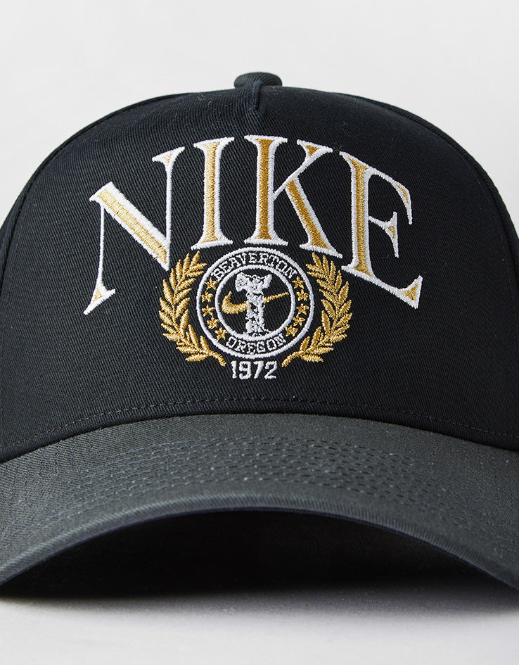 Nike Rise A-Frame Snapback Cap - Black/Anthracite/Black