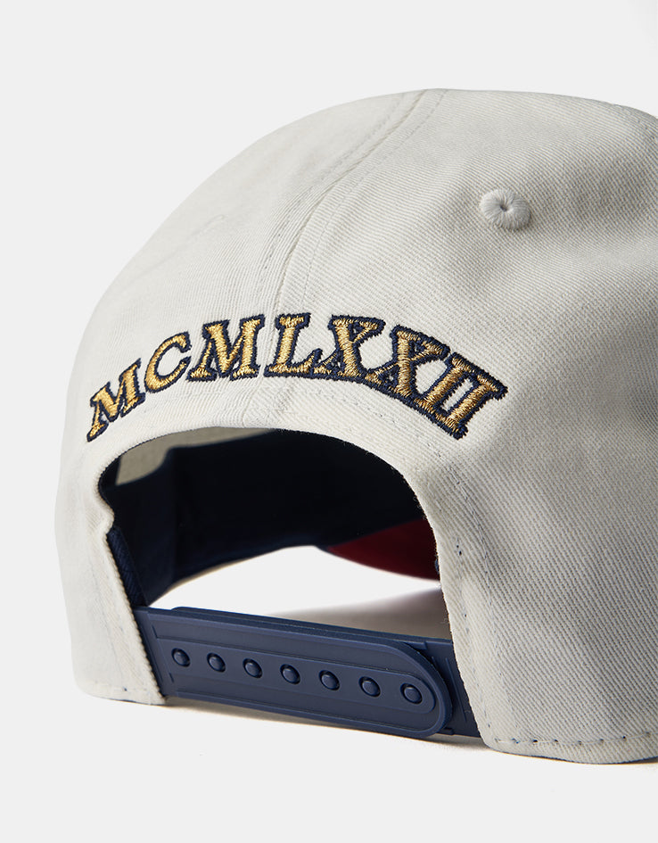 Nike Rise A-Frame Snapback Cap - Sail/Midnight Navy/Team Crimson