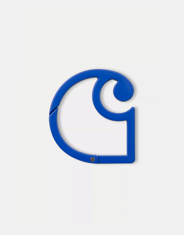 Carhartt WIP C-Logo Carabiner - Blue