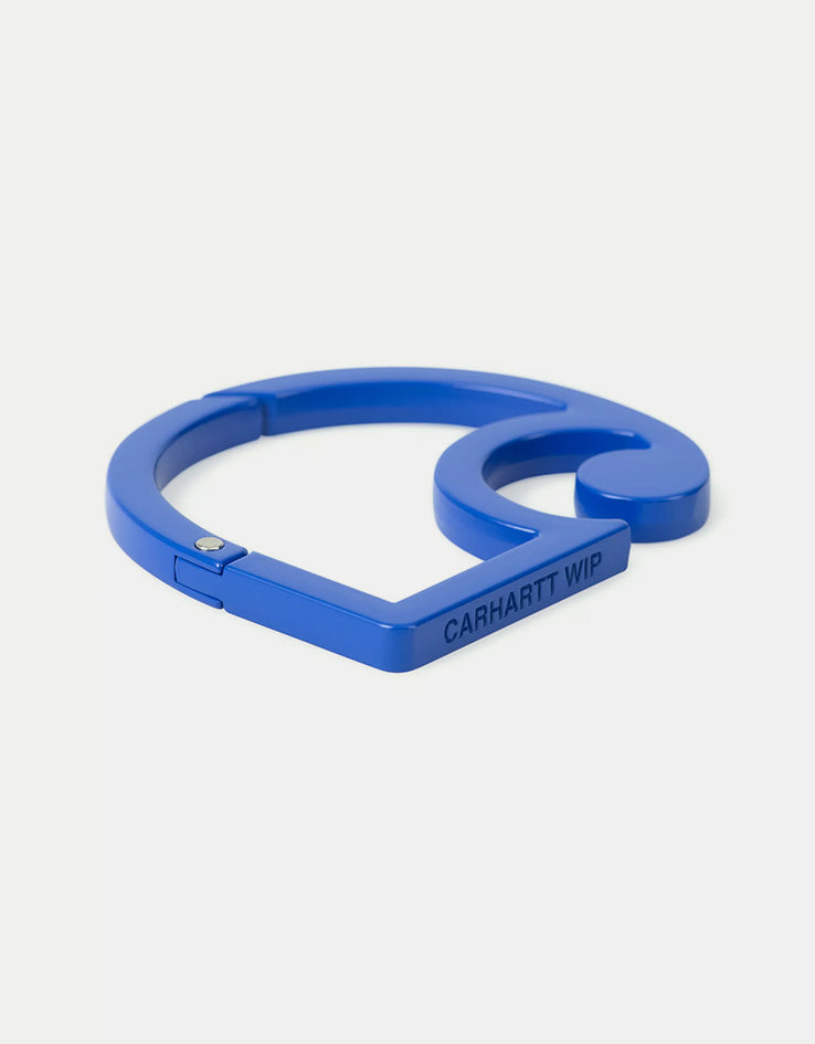Carhartt WIP C-Logo Carabiner - Blue