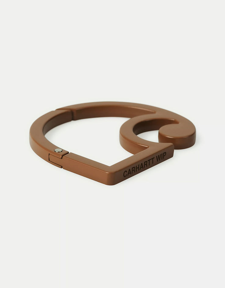 Carhartt WIP C-Logo Carabiner - Brown