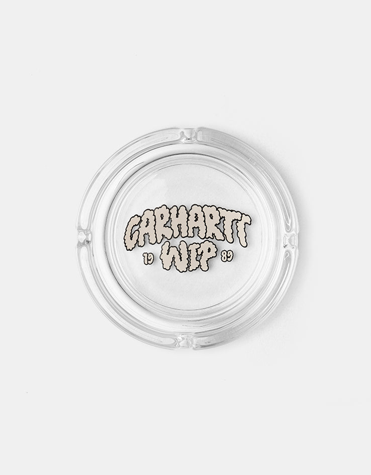 Carhartt WIP Cloud Script Ashtray - Clear