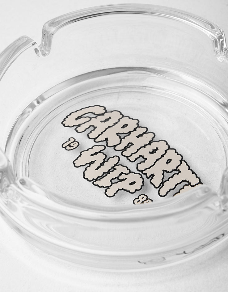 Carhartt WIP Cloud Script Ashtray - Clear