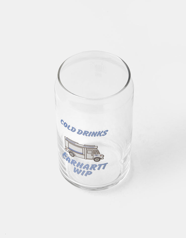 Carhartt WIP Cold Drinks Can Glass - Clear