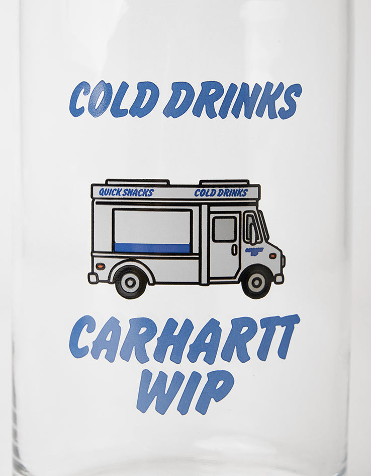 Carhartt WIP Cold Drinks Can Glass - Clear