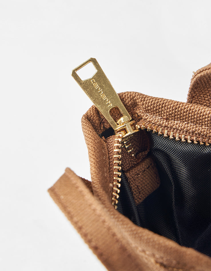 Carhartt WIP Mini Tote Bag Keychain - Hamilton Brown