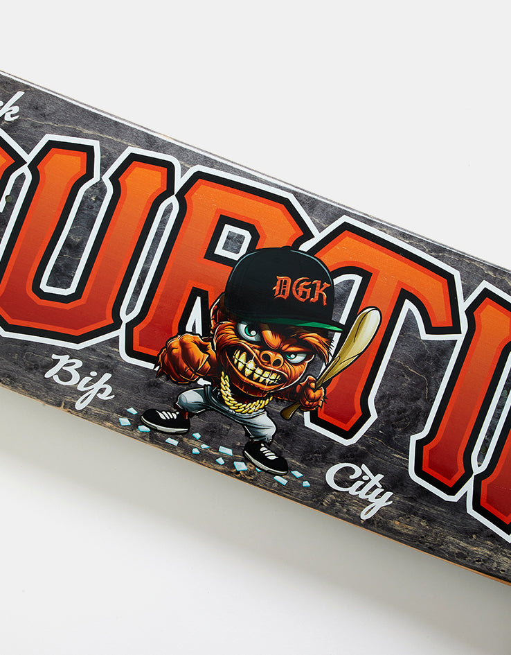 DGK Curtin Bip City Skateboard Deck - 8.06"
