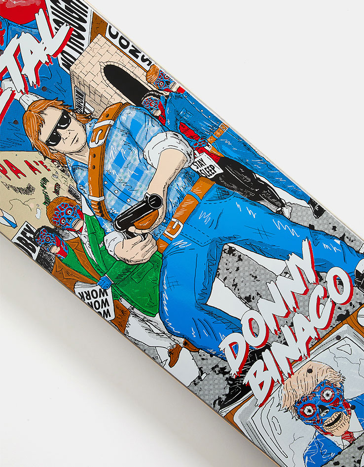 Metal Binaco They Live Skateboard Deck - 8.6"