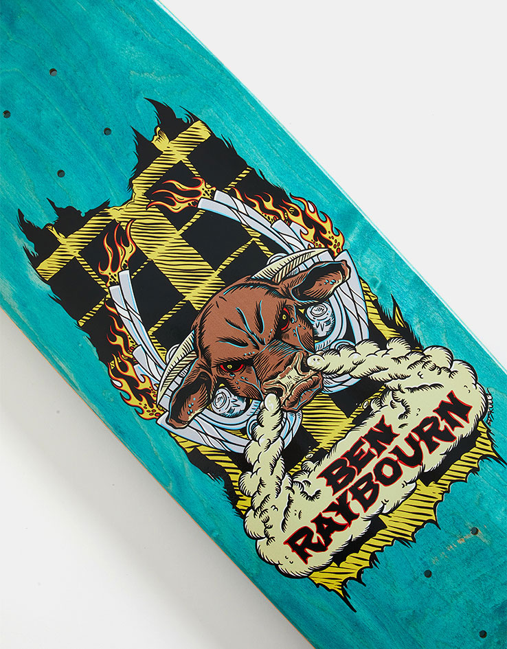 Metal Raybourn Steer Skateboard Deck - 8.75"