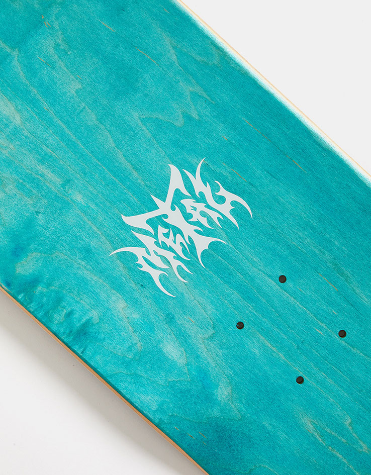 Metal Jersey Devil Skateboard Deck - 8.6"