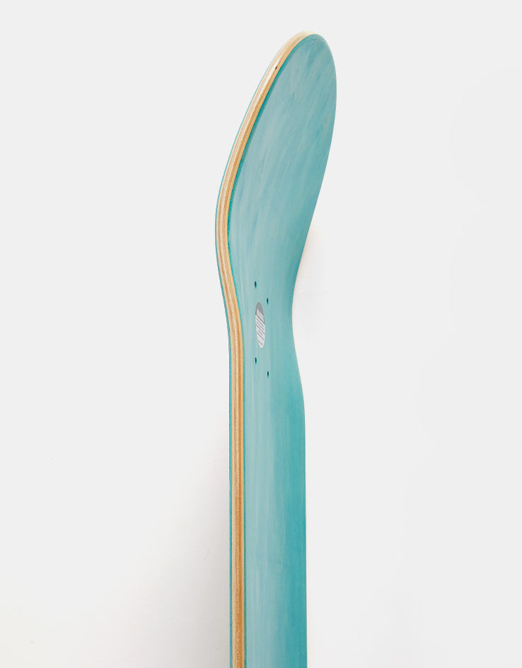 Metal Jersey Devil Skateboard Deck - 8.6"