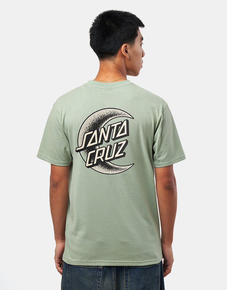 Santa Cruz Crescent Moon Chest T-Shirt - Moon Rock