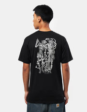 Santa Cruz Wooten Duo T-Shirt - Black