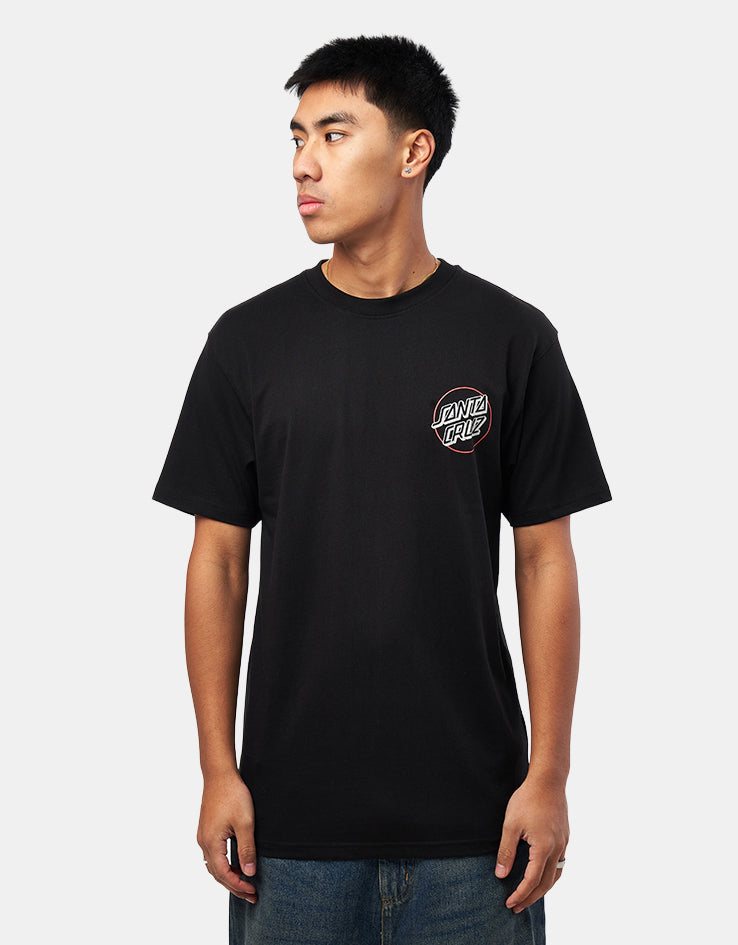 Santa Cruz Wooten Duo T-Shirt - Black