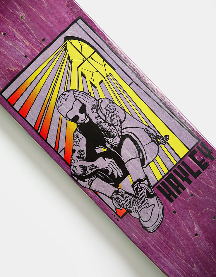 Real Hayley Stained Skateboard Deck - 8.5"