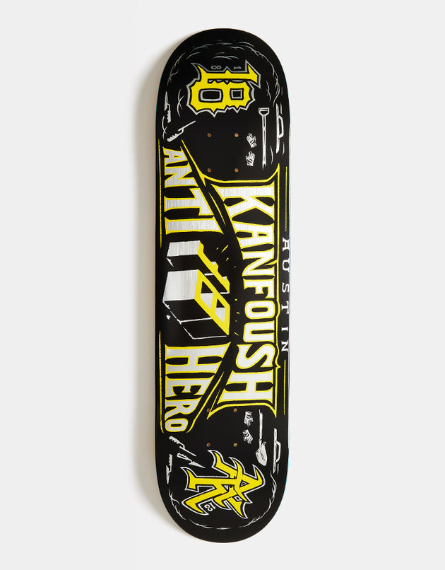 Anti Hero Kanfoush Customs Skateboard Deck - 8.25"