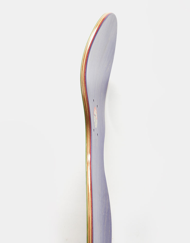 Krooked x Quartersnacks Snackman Cruiser Skateboard Deck - 9"