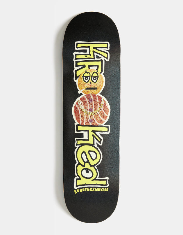 Krooked x Quartersnacks Snackman Skateboard Deck - 8.5"
