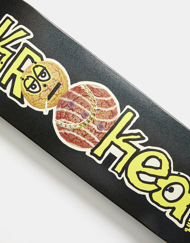 Krooked x Quartersnacks Snackman Skateboard Deck - 8.5"
