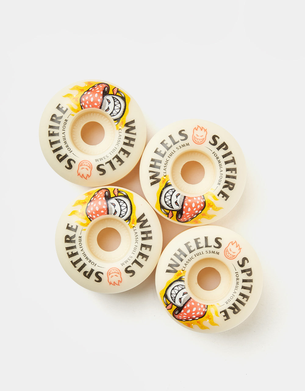 Spitfire Shroom Bighead Formula Four Classic Full 99d Skateboard Wheels - 53mm