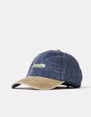 HUF Two Tone 89 Washed 6 Panel Cap - Navy