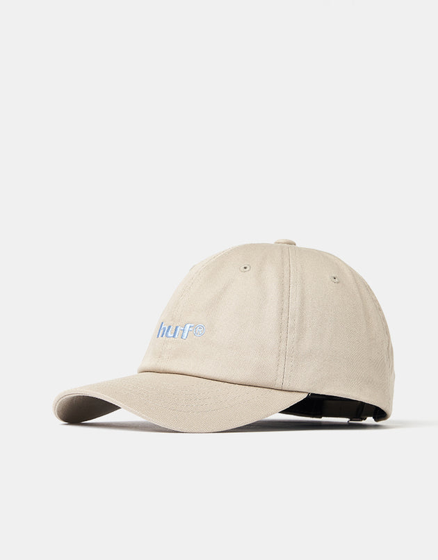 HUF 89 Embroidered 6 Panel CV Cap - Stone/Blue