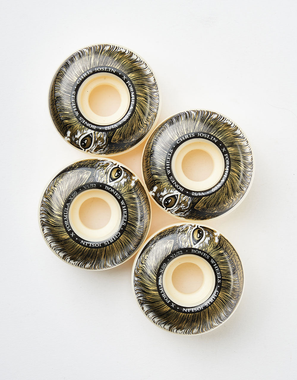 Bone Wheels Joslin Rampage X-Formula V1 Standard 99a Skateboard Wheels